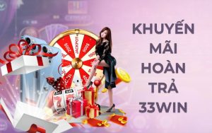 Giới thiệu sơ về chương trình khuyến mãi hoàn trả 33Win